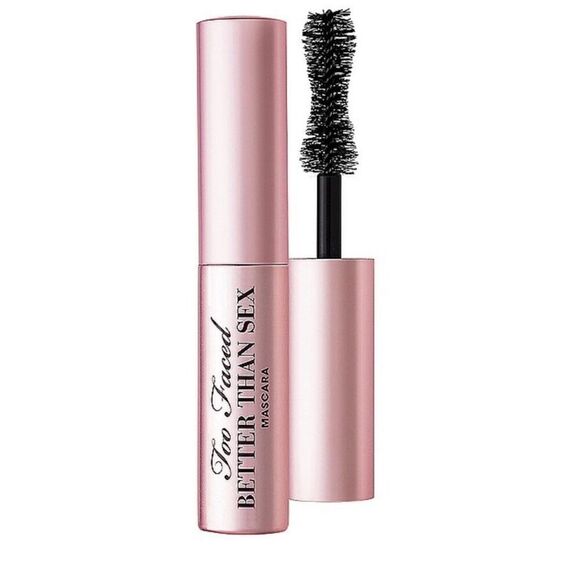 Too Faced Travel Size Better Than Sex Mascara in Black New Unsealed Unboxed - Picture 1 of 1